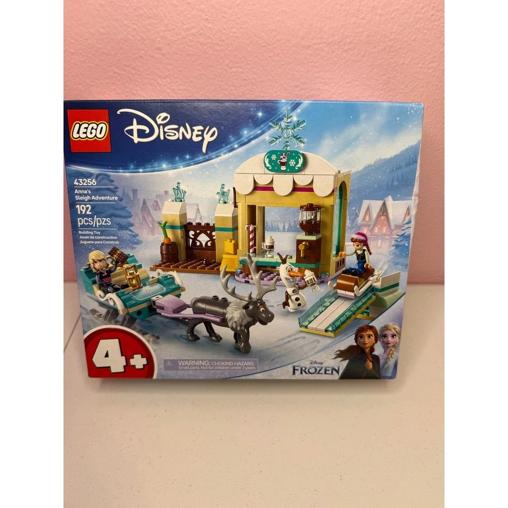 LEGO Disney Frozen Anna's Sleigh Adventure 43256 Building Toy 192 Pcs Ages 4+